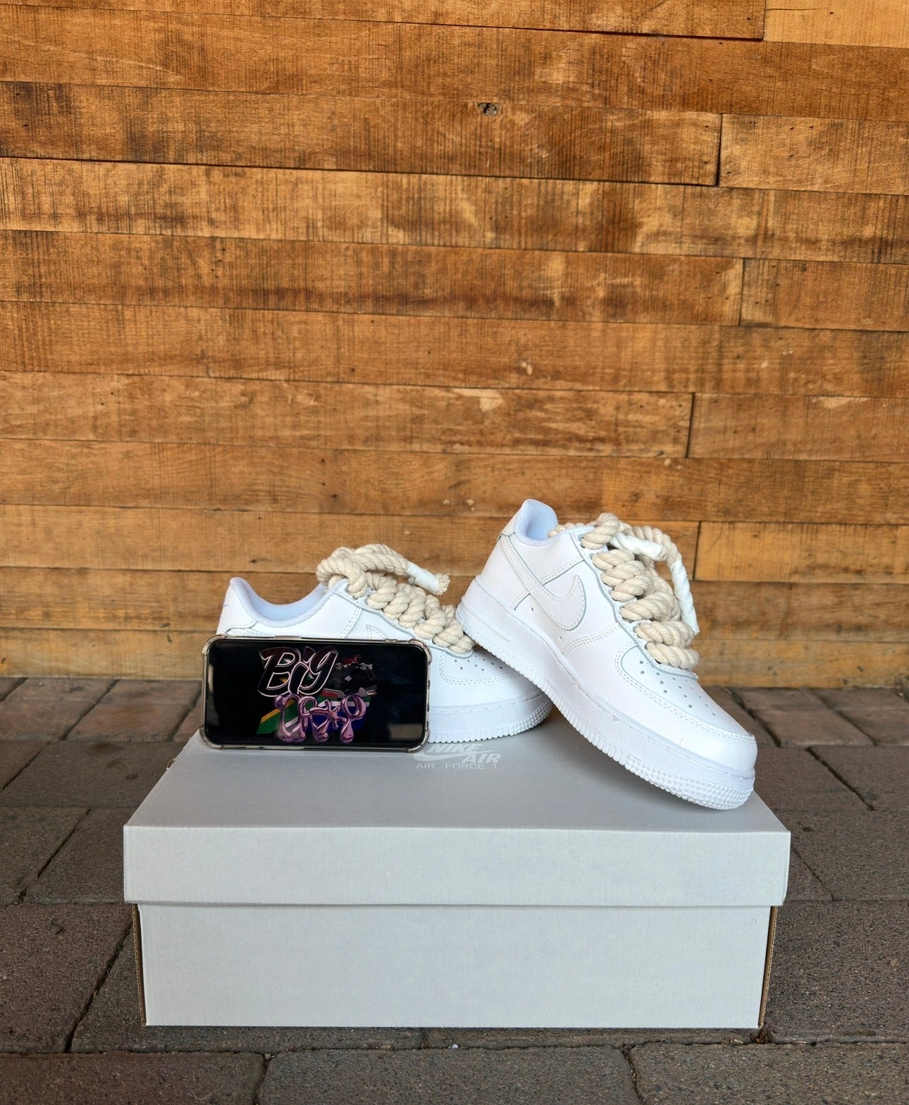ROPE LACES LOW ‘07 “WHITE/CREAM/BEIGE”