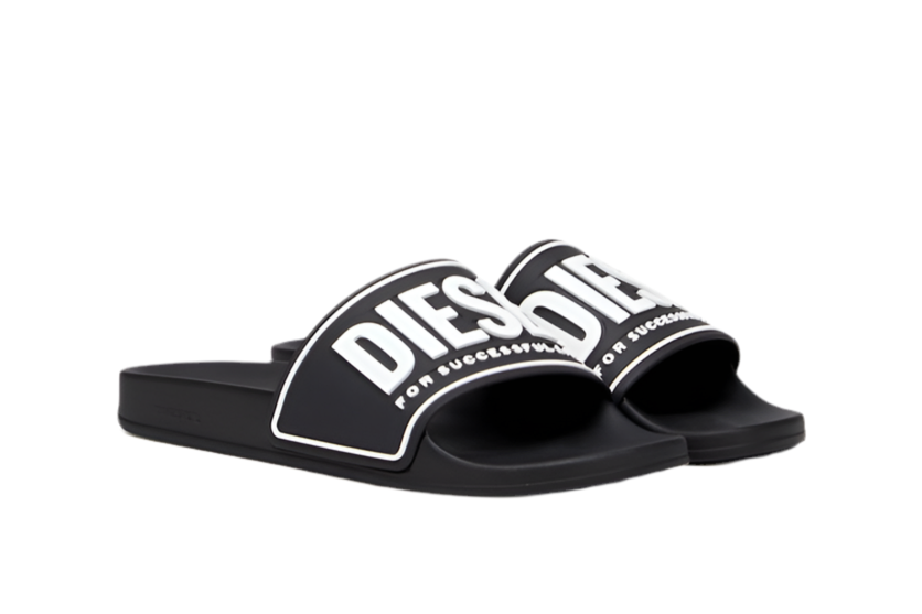 Sa-Mayemi-Pool Slides With 3D Logo