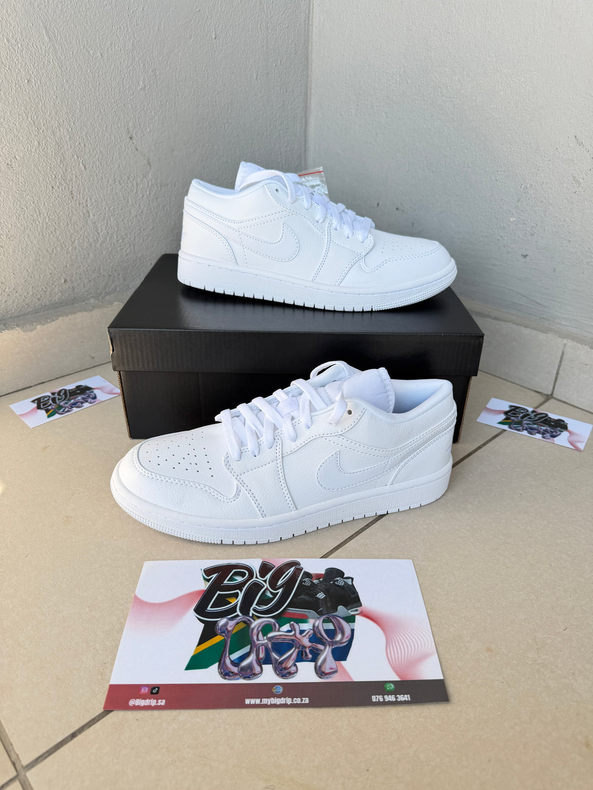 AIR JORDAN 1 low "white"