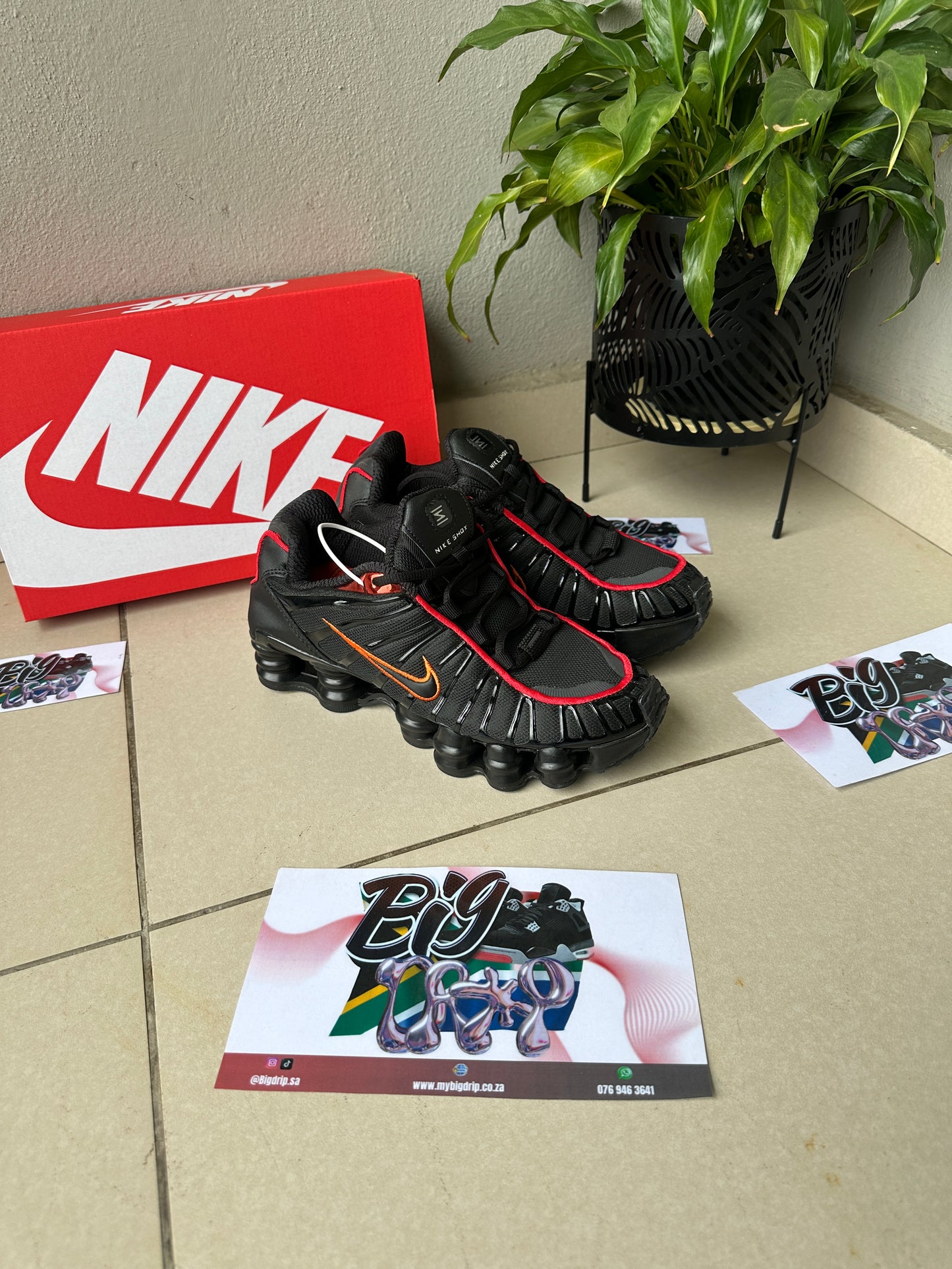 SHOX TL "Black Red Orange"
