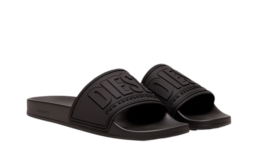 Sa-Mayemi-Pool Slides With 3D Logo