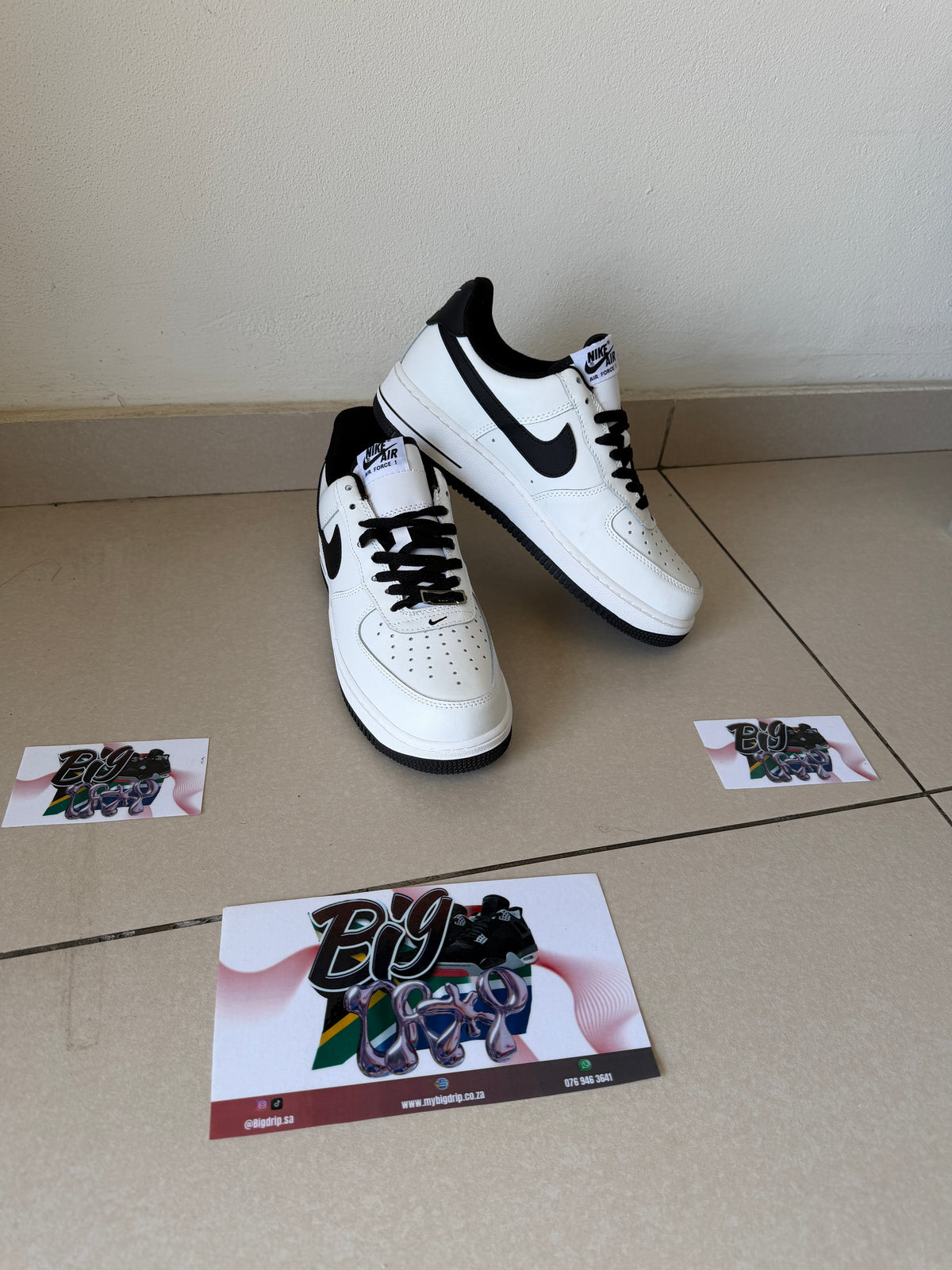 AIR FORCE 1 LOW "white/black"