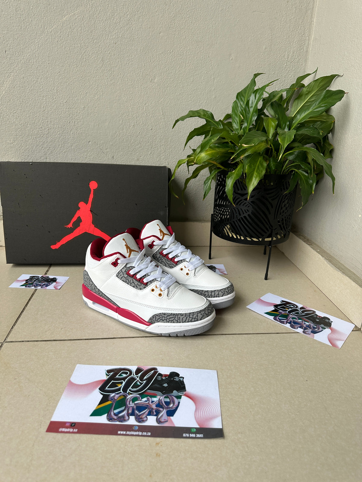 AIR JORDAN 3 "Cardinal"