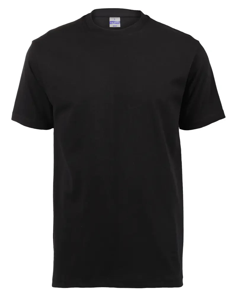 Plain T “ black “