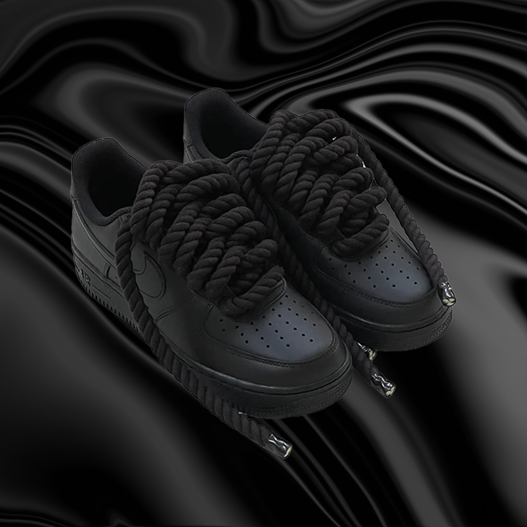 ROPE LACES LOW ‘07 “TRIPLE BLACK”