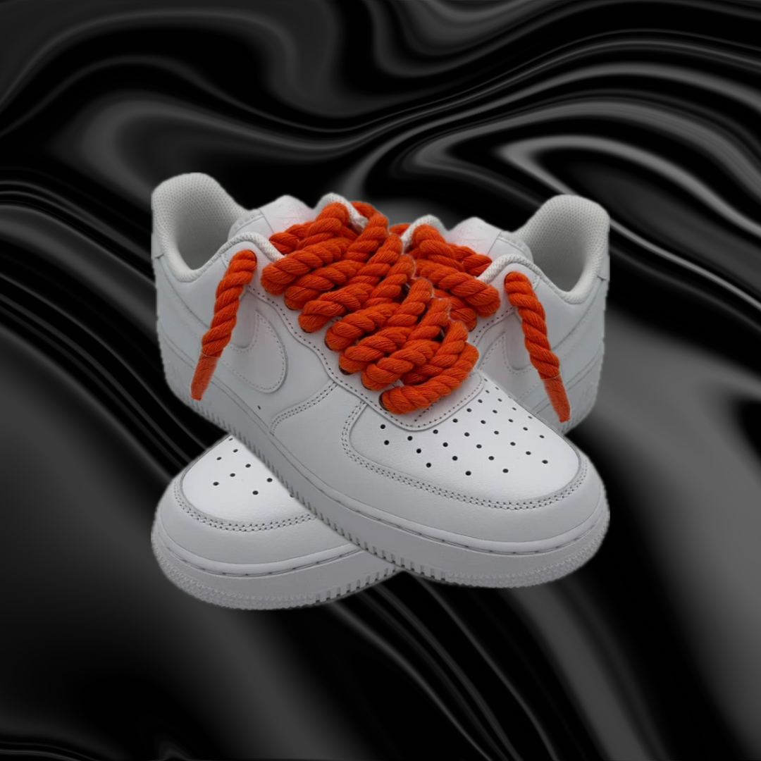 ROPE LACES LOW ‘07 “WHITE/ORANGE”