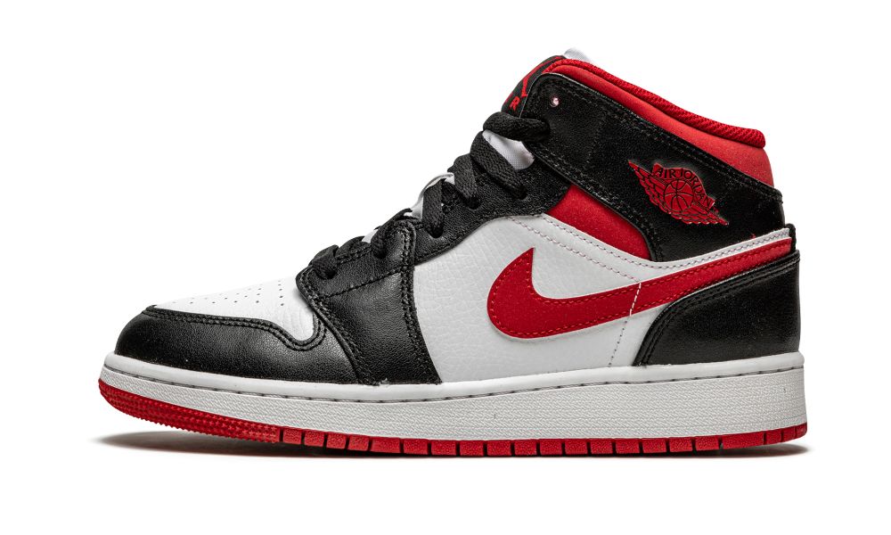 Kids Air Jordan 1 Mid GS "Metallic Red"