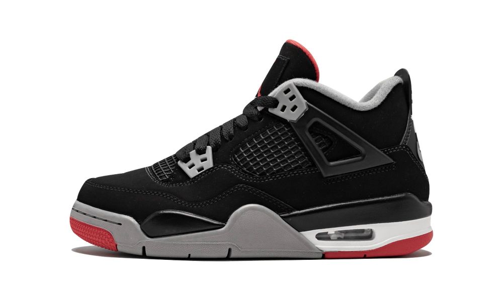 Kids Air Jordan 4 Retro GS "Bred"
