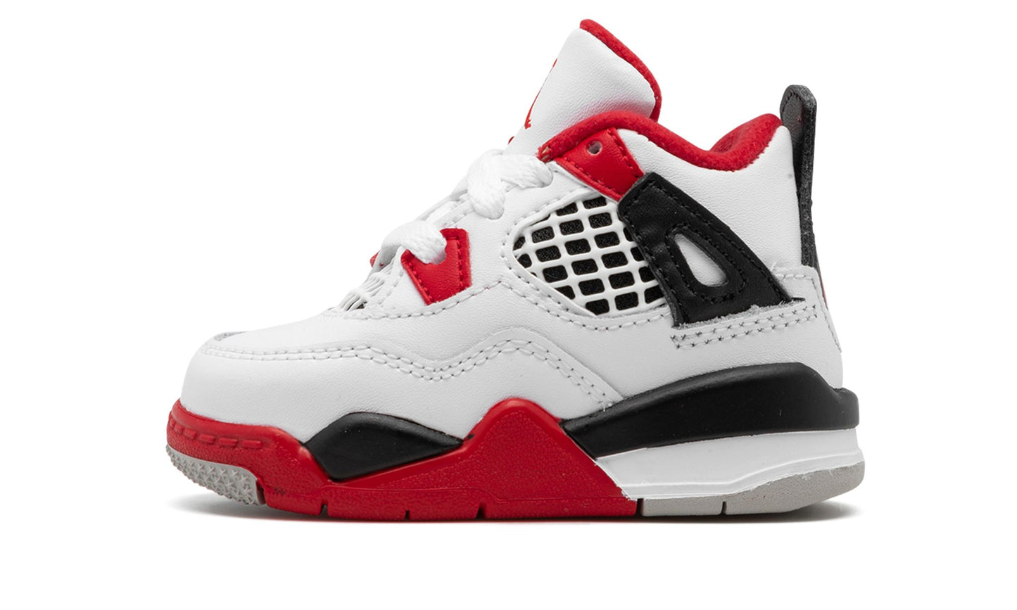 Kids Air Jordan 4 Retro GS "fire red"