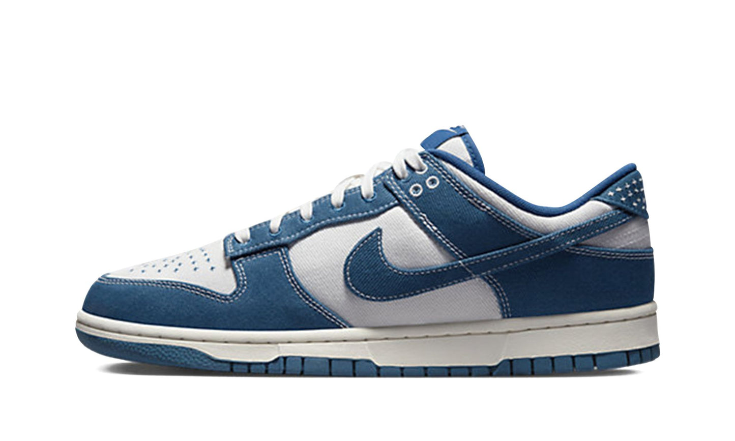 DUNK LOW "Shashiko-industrial blue"
