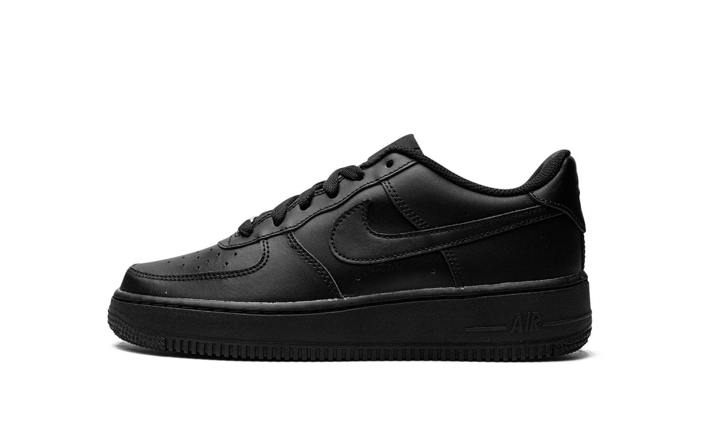 Kids Air Force 1 "BLACK ON BLACK"