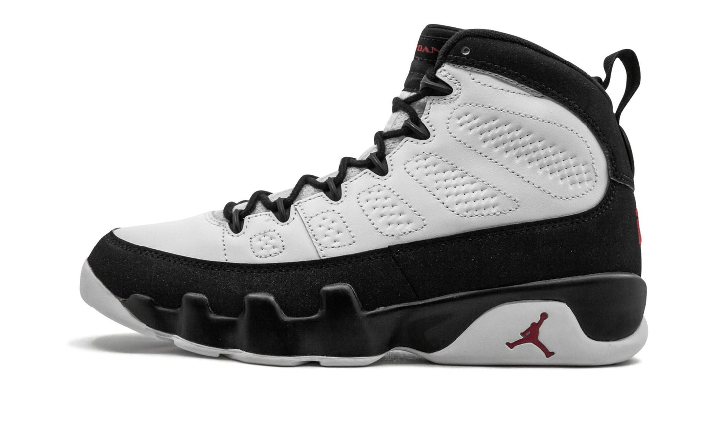 AIR JORDAN 9 RETRO "White Black Red 2016 Release"