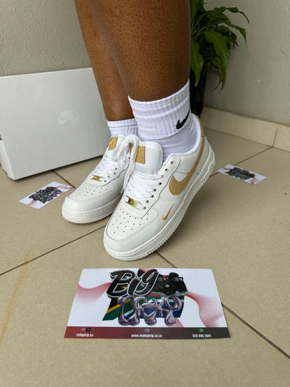AIR FORCE 1 LOW " cream/brown "