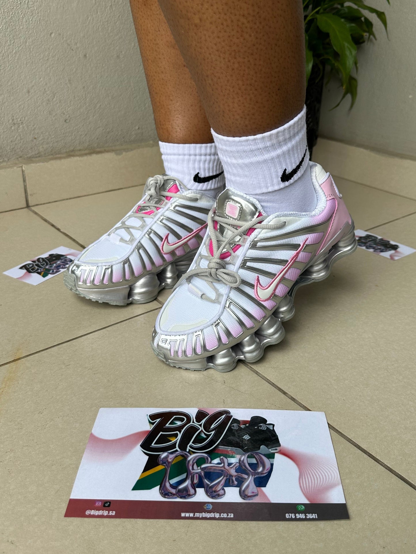 SHOX TL "Metallic platinum/pink foam/white/pinksicle"