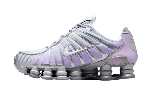 NIKE SHOX TL "Metallic platinum/purple"