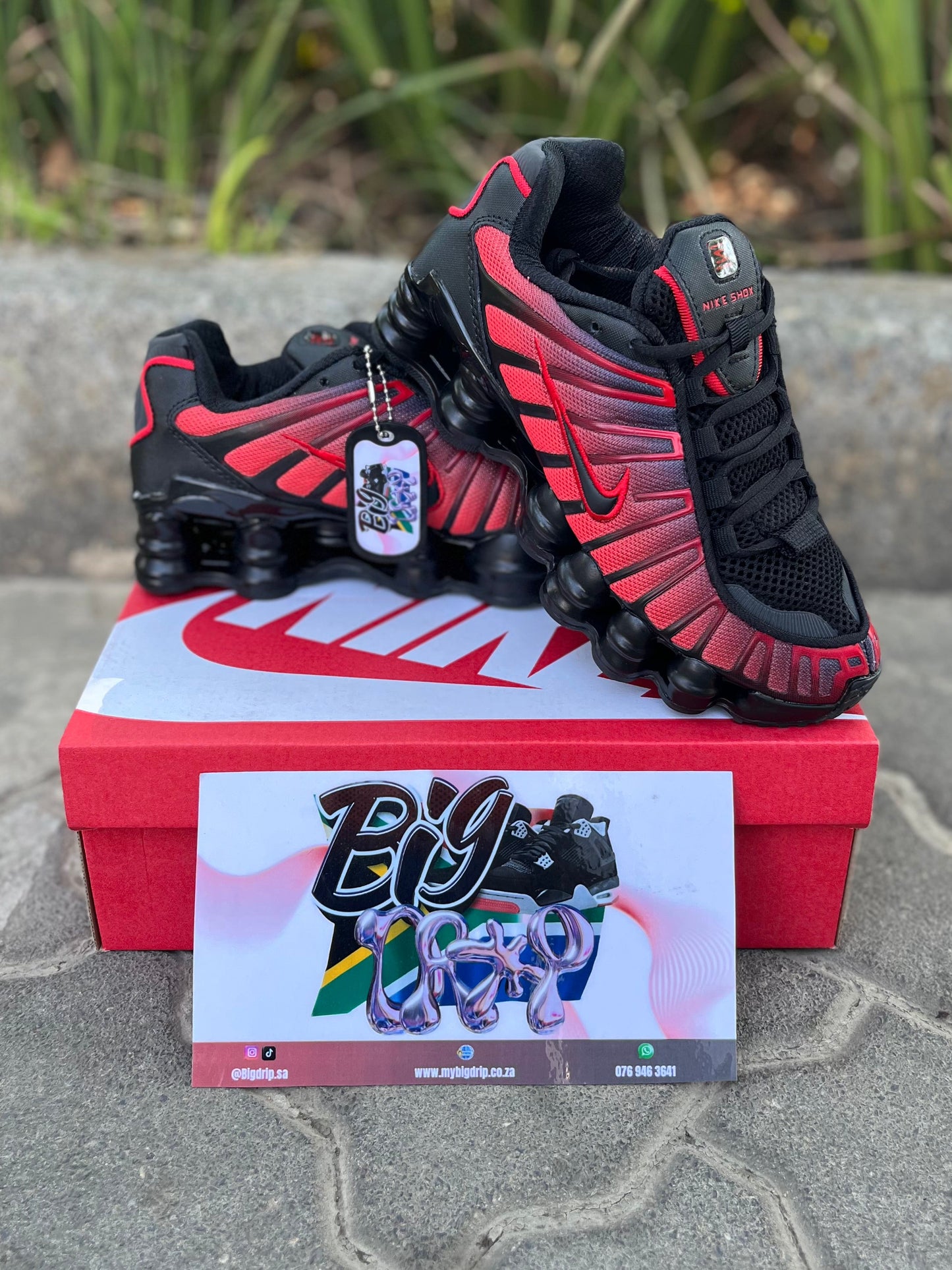 SHOX TL "black Red"