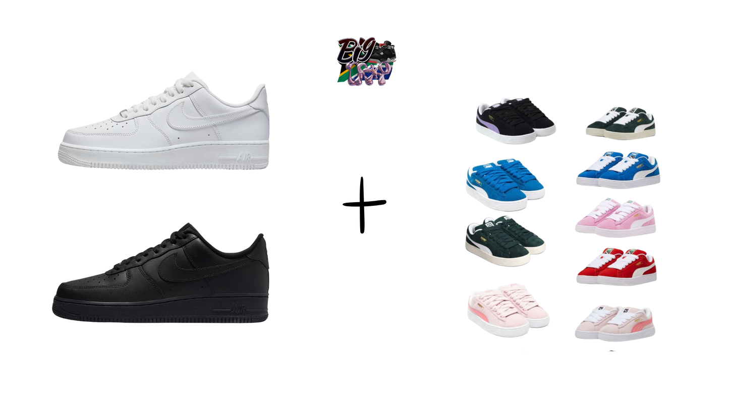 AF1 + SUEDE XL