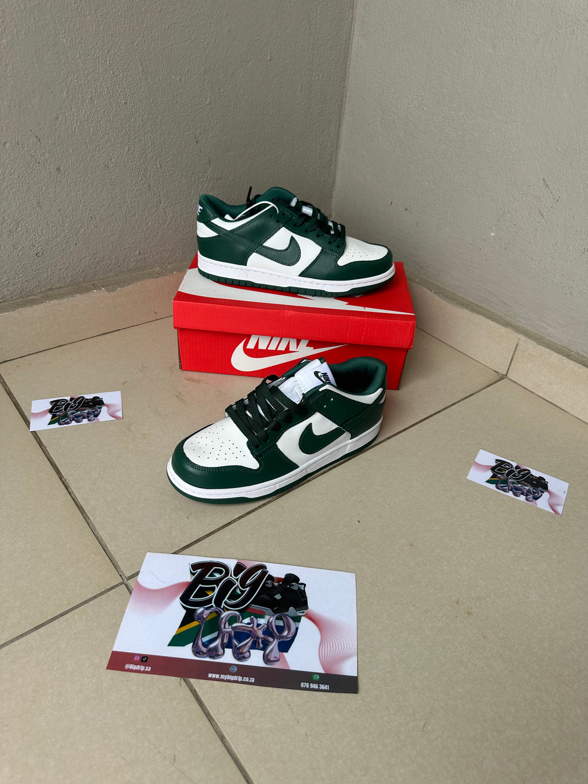 DUNK LOW GS "Spartan Green"