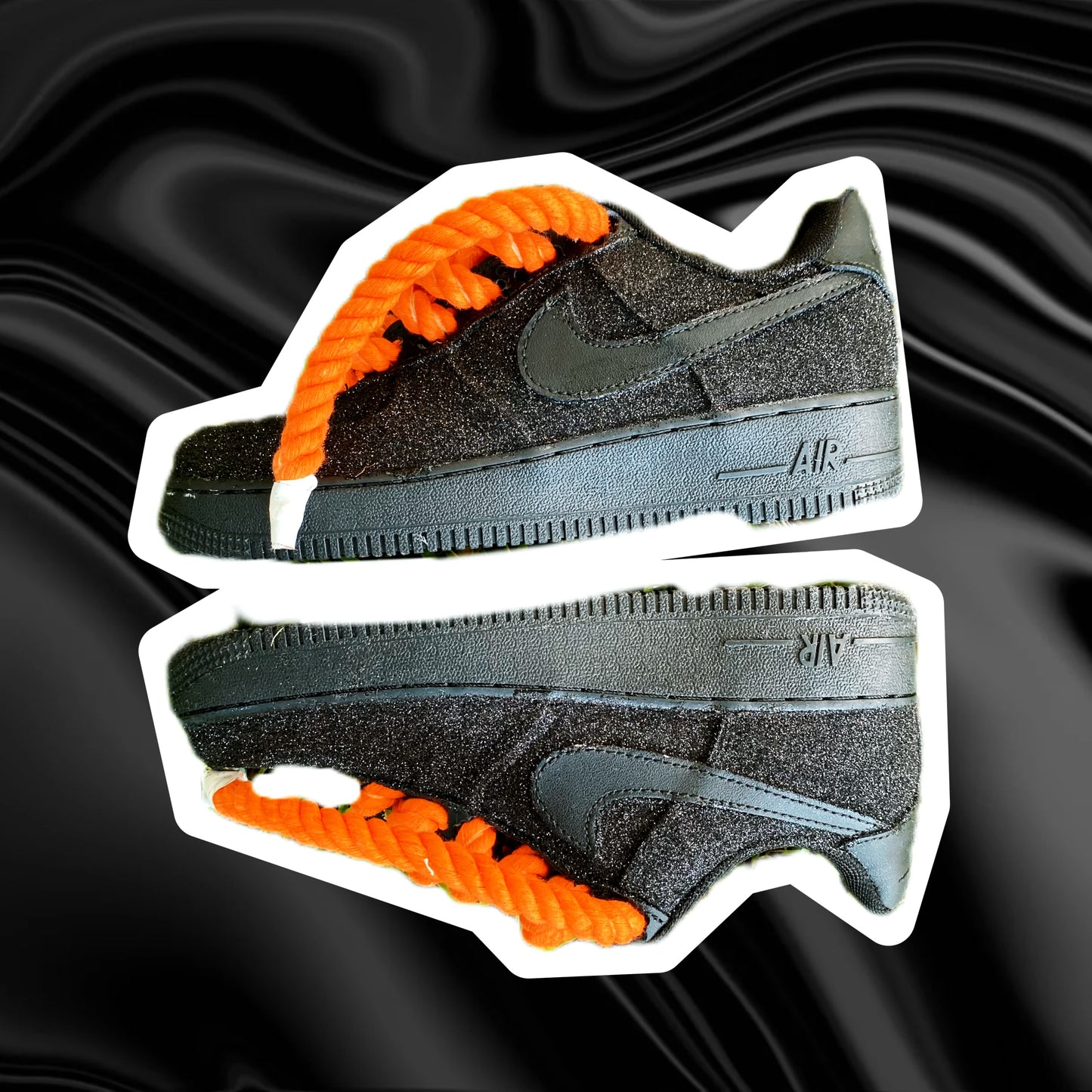 AIRFORCE 1 GLITTER ‘07 “ORANGE”