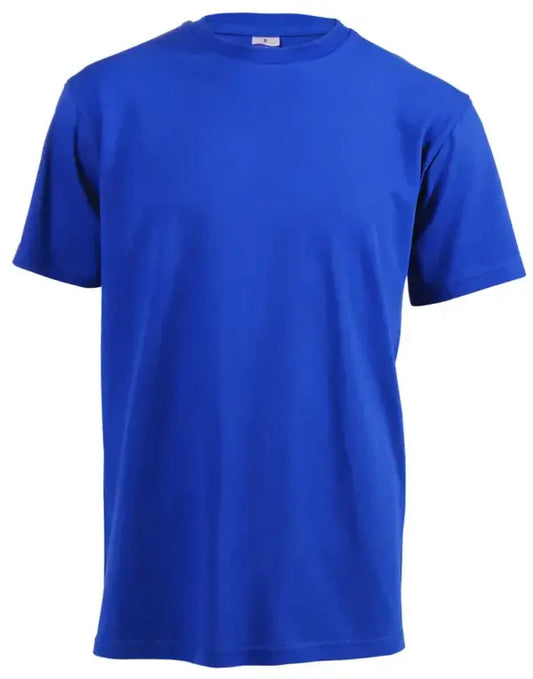 Plain T “ blue “