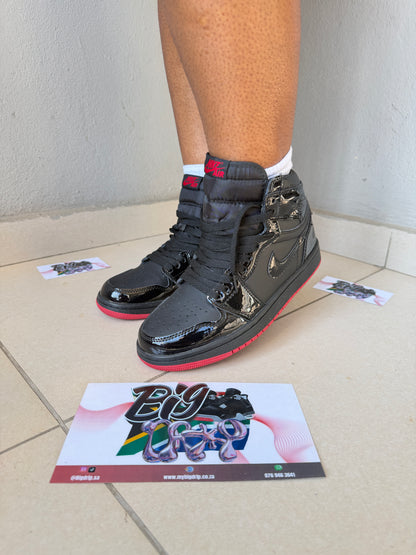 AIR JORDAN 1 "black/red"