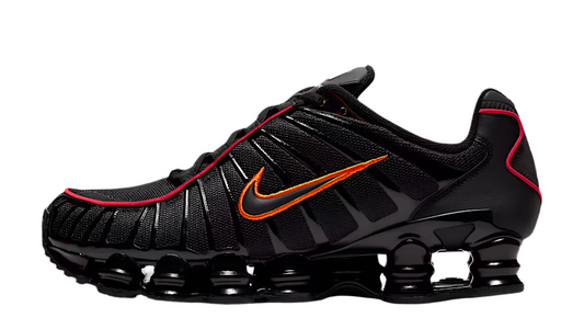 NIKE SHOX TL "Black Red Orange"