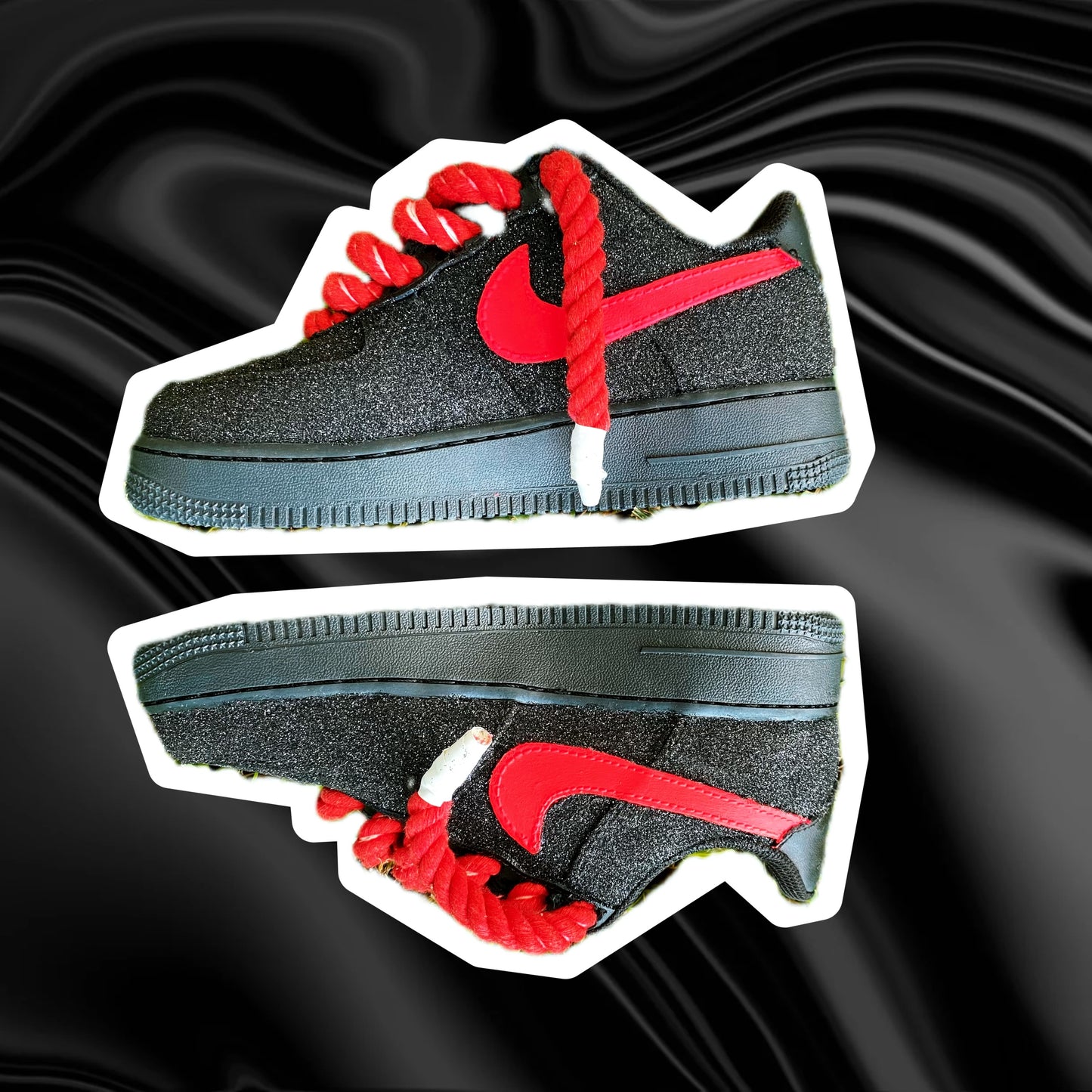 AIRFORCE 1 GLITTER ‘07 “DRAGON RED”