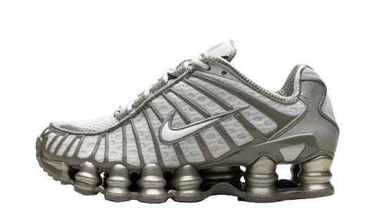 NIKE SHOX TL "Light Silver/White/Light Army"