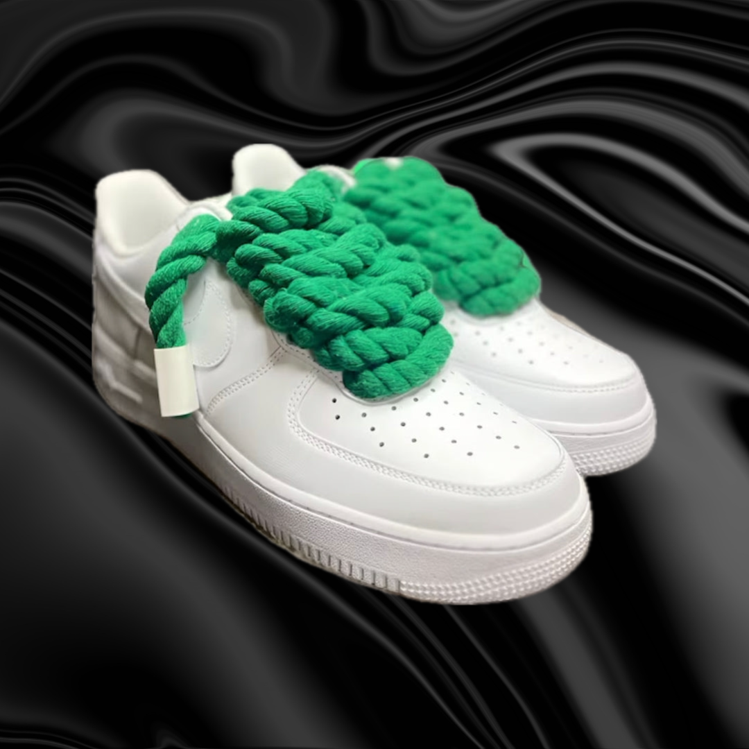 ROPE LACES LOW ‘07 “WHITE/GREEN”