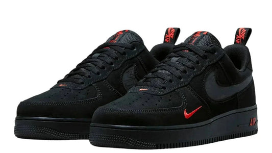 AIR FORCE 1 LOW " black/crimson "