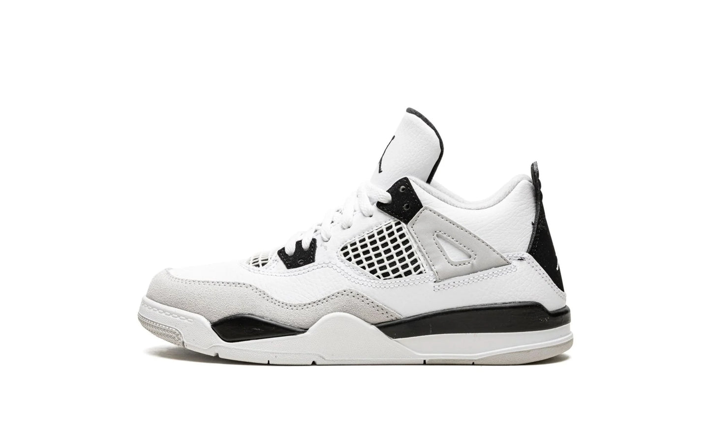 Kids Air Jordan 4 Retro GS "Military black"