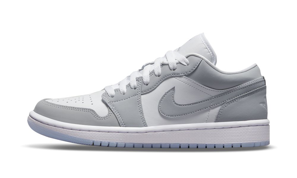 AIR JORDAN 1 LOW "White / Wolf Grey"