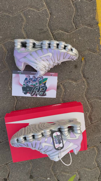 SHOX TL "Metallic platinum/purple"