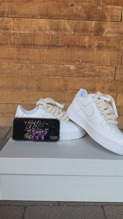 ROPE LACES LOW ‘07 “WHITE/CREAM/BEIGE”