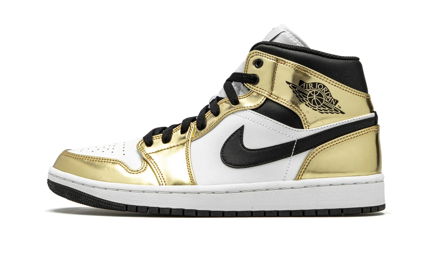 AIR JORDAN 1 MID "Metallic Gold"